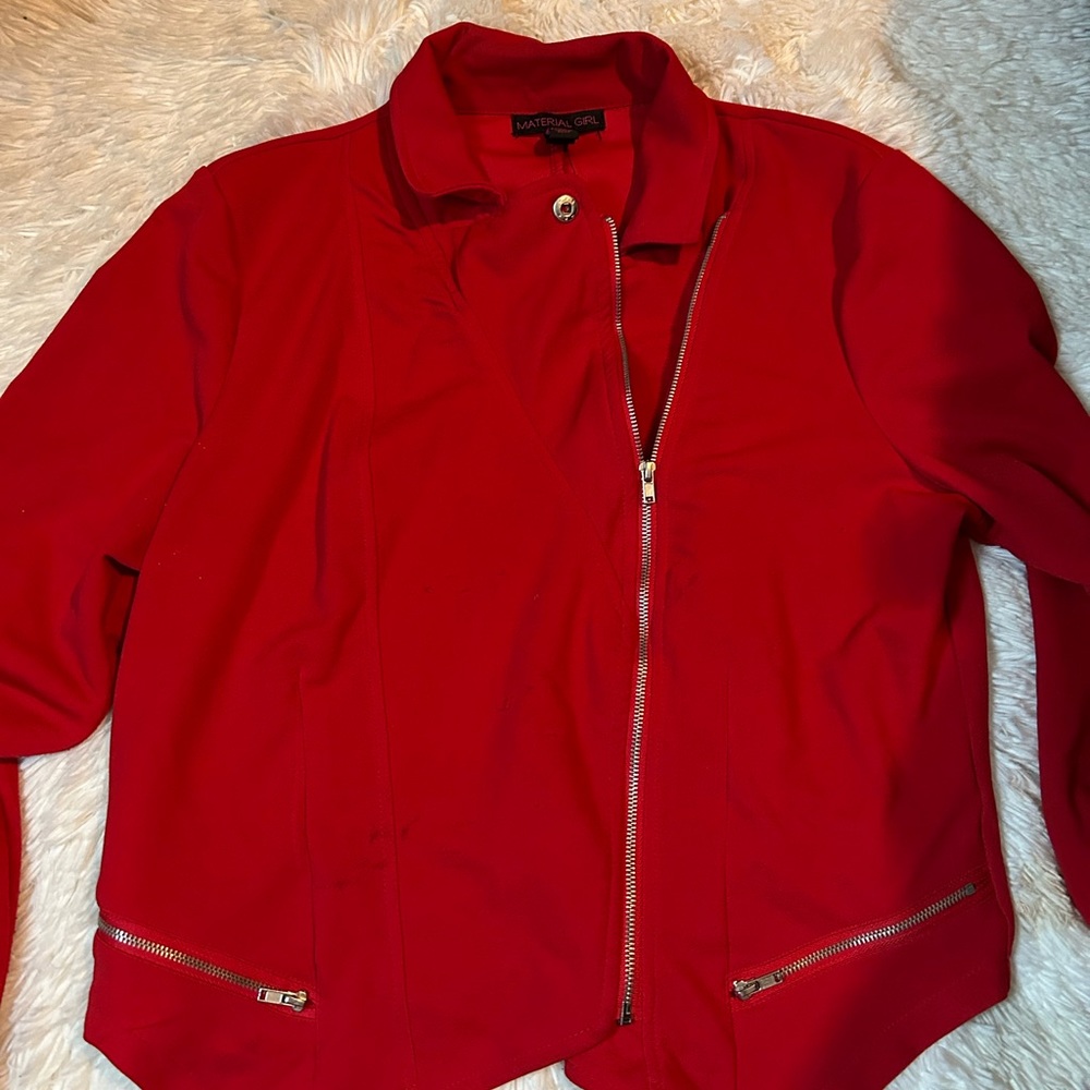 Red jacket